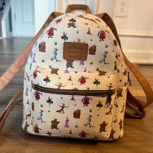 Disney Loungefly Robin Hood Friends Mini Backpack
